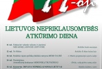 Lietuvos nepriklausomybės atkūrimo dienos minėjimo renginiai